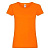 Футболка женская "Original T", оранжевый_M, 100% х/б, 145 г/м2