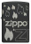 Зажигалка ZIPPO Classic с покрытием Black Matte, латунь/сталь, черная, матовая, 38x13x57 мм