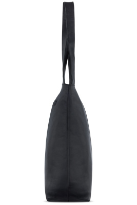 Сумка через плечо KLONDIKE RUSH «Katrina», натуральная кожа в черном цвете, 43 х 31,5 х 12 см