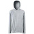Футболка "Long Sleeve Hooded T", серо-лиловый_M, 100% х/б, 160 г/м2