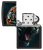 Зажигалка ZIPPO Tiger Roar Design с покрытием Black Matte, латунь/сталь, черная, 38x13x57 мм