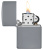 Зажигалка ZIPPO классическая со светло-серым покрытием | Classic Flat Grey, латунь/сталь, серая, глянцевая, 38x13x57 мм Зажигалка ZIPPO классическая со светло-серым покрытием | Classic Flat Grey, латунь/сталь, серая, глянцевая, 38x13x57 мм