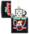 Зажигалка ZIPPO Classic с покрытием Black Matte, латунь/сталь, черная, матовая, 38x13x57 мм