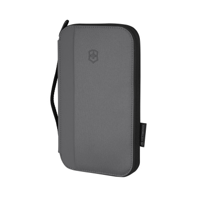 Органайзер VICTORINOX Travel Essentials Travel Organizer с защитой от сканирования RFID, серый, полиэстер, 15x3x26 см