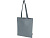 Мадрас Блэнд эко-сумка из переработанного хлопка GRS плотностью 140 г/м² объемом 7 л - Серый