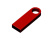USB 2.0-флешка на 64 Гб с мини чипом и круглым отверстием, красный , размер 64ГБ