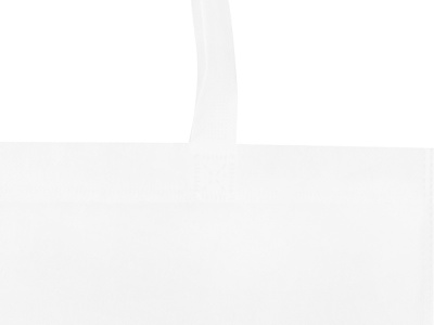 Экосил эко-сумка для конференций из нетканого материала, переработанного по стандарту GRS, объемом 6 л, белый