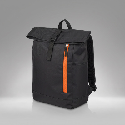 Рюкзак Hisack, черный/оранжевый