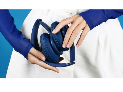 Беспроводные наушники Rombica MySound BH-14 Blue (Р)