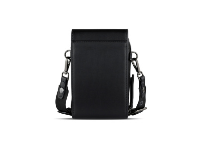 Сумка наплечная BUGATTI АЛМАТА | ALMATA, чёрная, полиуретан, 11х4х19 см