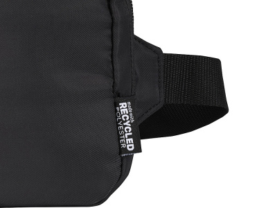 Трип Эви дорожная сумка через плечо из переработанного материала GRS объемом 1 л, черный