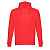 Толстовка мужская с капюшоном PHOENIX, красный, 2XL, 50% хлопок, 50% полиэстер, плотность 320 г/м2