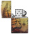 Зажигалка ZIPPO Пиратский корабль с матовым покрытием на 540° | Pirate Ship 540 Matte, латунь/сталь, разноцветная, матовая, 38x13x57 мм