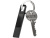 USB 2.0- флешка на 32 Гб c подсветкой логотипа Hook LED, темно-серый, синяя подсветка , размер 32ГБ