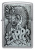 Зажигалка ZIPPO Classic с покрытием Brushed Chrome, латунь/сталь, серебристая, 38x13x57 мм
