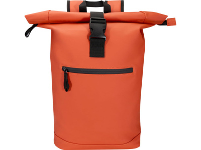 Переработанный рюкзак Реси Плюс 15 GRS с закручивающимся верхом объемом 18 л, кирпичный