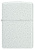 Зажигалка ZIPPO Classic с покрытием Glacier, латунь/сталь, белая, матовая, 38x13x57 мм