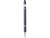 Kish шариковая ручка с серебристой отделкой - Темно - синий (черные чернила) , размер черные чернила