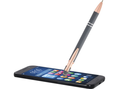 Nanna шариковая ручка с отделкой из розового золота - Twilight Grey (черные чернила) , размер черные чернила