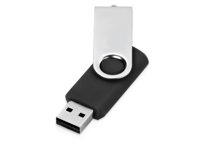 Флеш-карта USB 2.0 16 ГБ Квебек, черный , размер 16ГБ
