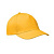 5 panel baseball cap желтый