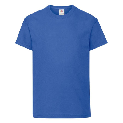 Футболка детская "Kids Original T", синий, 7-8 лет, 100% хлопок, 145 г/м2