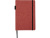 Блокнот Orin, формат А5, из переработанного ПЭТ, красный кирпичный