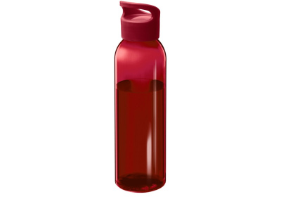 Бутылка для воды Sky/Скай из переработанной пластмассы объемом 650 мл - Красный