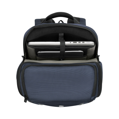 Рюкзак VICTORINOX Altmont Professional Fliptop Laptop Backpack 15'', синий, полиэфирная ткань, 33x26x49 см, 26 л