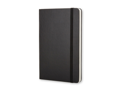 Записная книжка Moleskine Classic (нелинованный) в твердой обложке, Large (13х21см), черный , размер A5