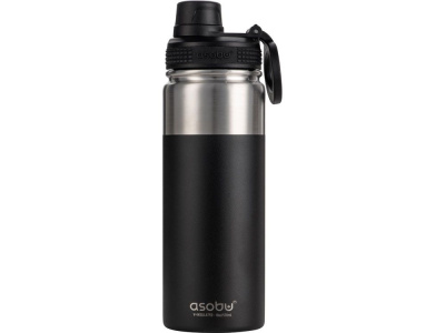 Вакуумная термобутылка ALPINE FLASK, 530 мл, черный