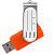 Флешка TWIST STICKER Оранжевая 4110.05.64ГБ