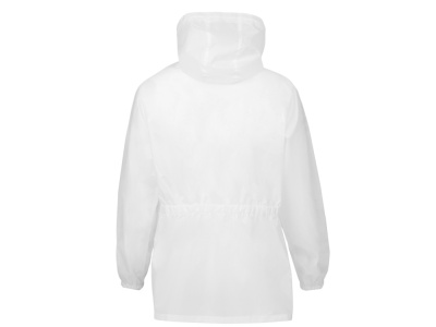 Дождевик Parka унисекс, белый , размер XL