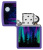 Зажигалка ZIPPO Night In The Forest с покрытием Purple Matte, латунь/сталь, фиолетовая, 38x13x57 мм