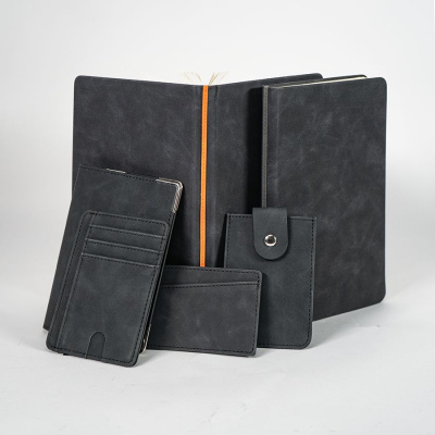 Чехол для карт Luma с 4 отделениями, темно-серый, PU