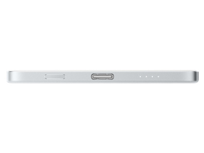 Внешний аккумулятор Xiaomi UltraThin Magnetic Power Bank 5000 15W GL Glacier Silver