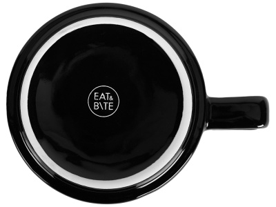 Набор чашка с бамбуковым блюдцем Sheffield, черный