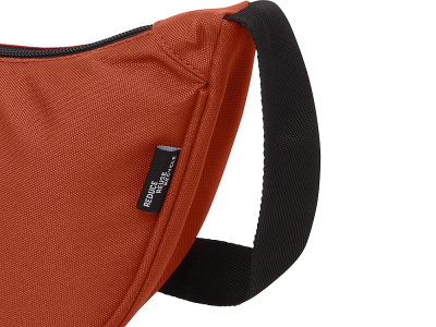 Байрон поясная сумка из переработанных материалов объемом 1,5 л - Кирпичный