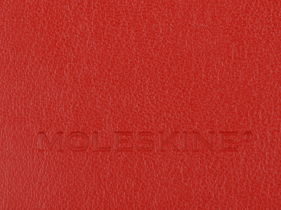 Записная книжка Moleskine Classic Soft (в линейку), Large (13х21см), красный , размер A5