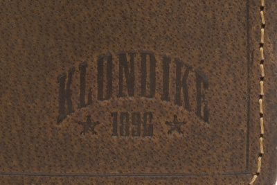 Бумажник женский KLONDIKE «Wendy», натуральная кожа в темно-коричневом цвете, 10 х 13,5 см