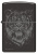 Зажигалка ZIPPO Big Cat с покрытием High Polish Black, латунь/сталь, черная, глянцевая, 38x13x57 мм