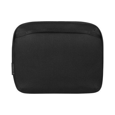 Несессер VICTORINOX Travel Essentials с крючком для подвешивания, чёрный, полиэстер, 27x11x22 см