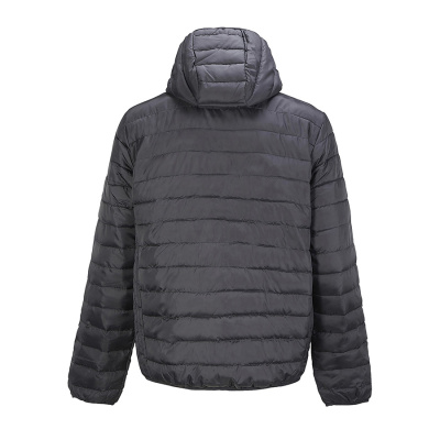 Куртка мужская "STREAM HOODED", черный, S, таффета 280 Т, 100% полиэстер