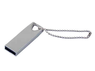 USB 2.0-флешка на 8 Гб с мини чипом, компактный дизайн, стильное отверстие для цепочки , размер 8ГБ