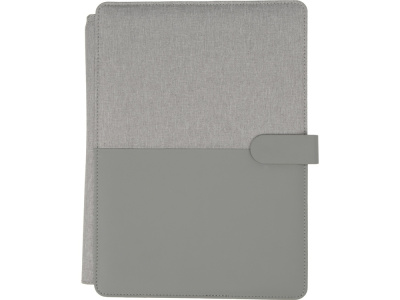 Папка для документов Kadeo с блокнотом, светло-серый