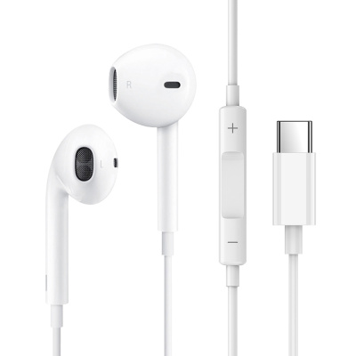 Стереогарнитура Stereo Air Type-C, белый, Deppa
