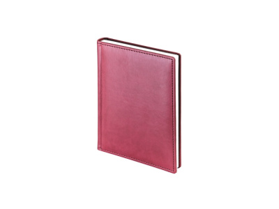 Ежедневник недатированный А6+ Velvet, бордовый , размер A6+