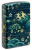 Зажигалка ZIPPO Eastern с покрытием 540 Tumbled Brass, латунь/сталь, зеленая, 38x13x57 мм