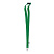 Lanyard in RPET 20 mm зеленый