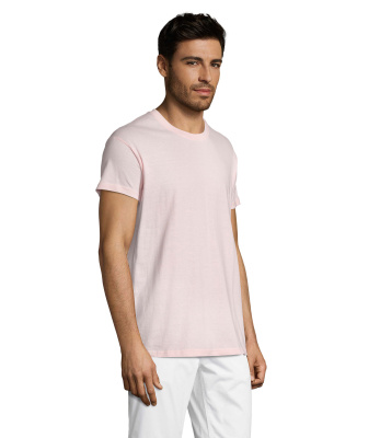 Футболка мужская REGENT, светло-розовый, 2XL, 100% хлопок, 150 г/м2